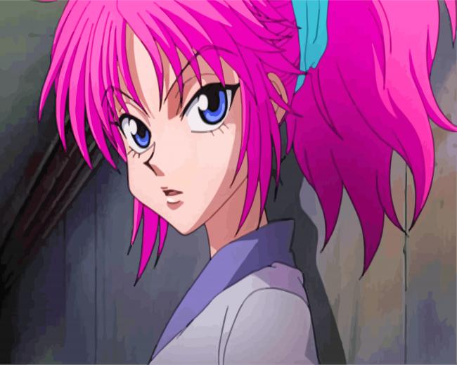 Cute Machi Komacine paint by numbers