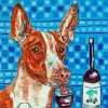 Dog In A Bar paint by numbers