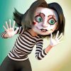 Female Mime paint by numbers
