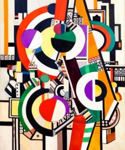 Fernand Leger Les Disques paint by numbers