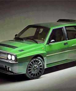 Lancia Delta Integral paint by numbers