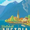 Hallstatt Australia Poster paint by numbers