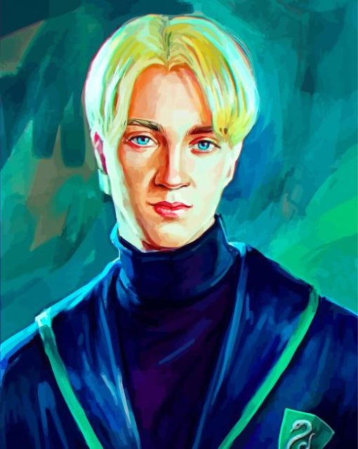 Draco Malfoy Art paint by numbers