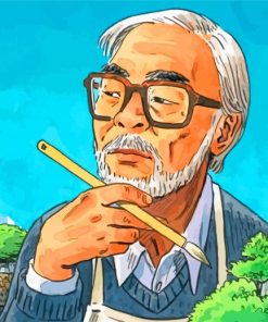 Hayao Miyazaki Art paint by numbers