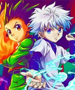 Hunter X Hunter Gon Killua paint by numbers