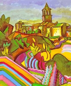 Prades The Village paint by numbers