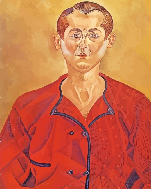Self Portrait Art paint by numbers