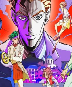 Jojo Bizarre Adventure Characters paint by numbers