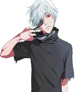 Ken Kaneki Tokyo Ghoul paint by numbers