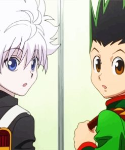 Killua And Gon Anime paint by numbers