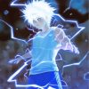 Killua Japanese Anime paint by numbers