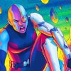 Nebula Marvel Movie paint by numbers