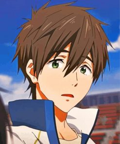 Makoto Tachibana Anime paint by numbers