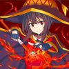 Megumin Konosuba Anime paint by numbers