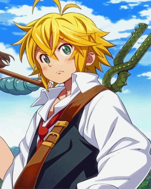 Nanatsu No Taizai Meliodas paint by numbers