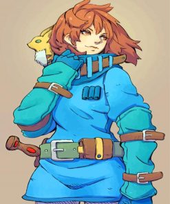 Nausicaa And Teto Art paint by numbers