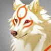 The White Dog Okami paint by numbers