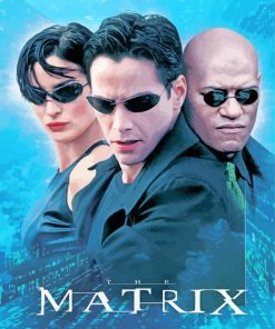 The Matrix Poster paint by numbers