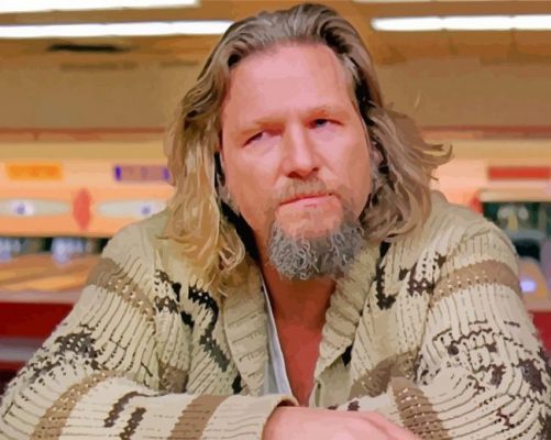 The Big Lebowski Movie paint by numbers