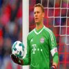 The Goalkeeper Manuel Neuer paint by numbers