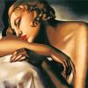 The Sleeper Lempicka paint by numbers