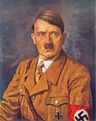 Adolf Hitler Art paint by numbers