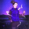 Aesthetic Shikamaru Nara paint by numbers