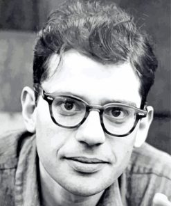 The Poet Writer Allen Ginsberg paint by numbers