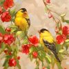 American Goldfinch Birds paint by numbers