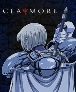 Anime Poster Claymore paint by numbers