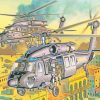 Helicopters Aircraft paint by numbers