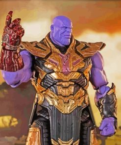 Avengers Thanos Marvel paint by numbers