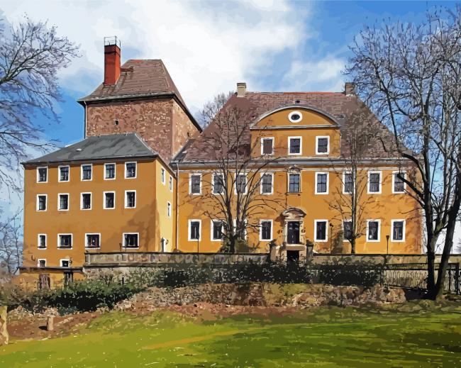 Bieberstein Castle paint by numbers