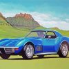 Aesthetic Chevrolet Corvette Car paint by numbers