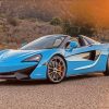 Mclaren Luxury Car paint by numbers