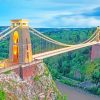 Clifton Suspension Bridge paint by numbers