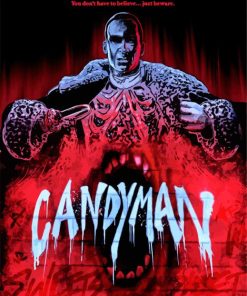 Horror Movie Candyman paint by numbers