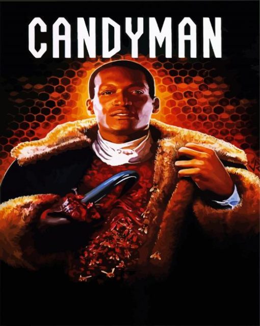 Candyman Poster paint by numbers