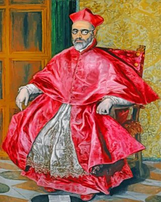 Cardinal Fernando Nino De Guevara paint by numbers