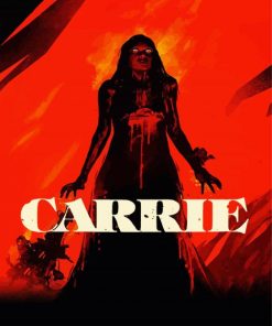 Carrie Movie Poster paint by numbers