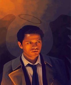 Castiel Supernatural Series paint by numbers