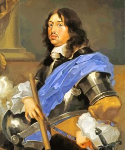 Charles X Gustav Of Sweden paint by numbers