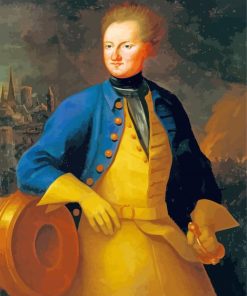 Charles XII Of Sweden paint by numbers