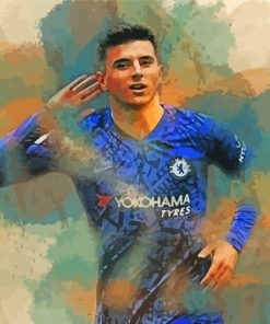 Mason Mount Chelsea Player paint by numbers