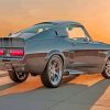 Classic Mustang Shelby paint by numbers