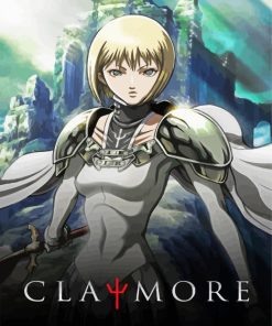 Clare Character Anime paint by numbers