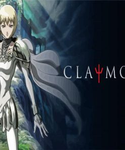 Claymore Anime Poster paint by numbers