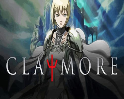 Claymore Manga Series paint by numbers
