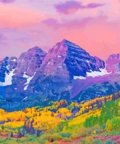 Colorado Nature Scenery paint by numbers