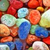 Colorful Rocks paint by numbers